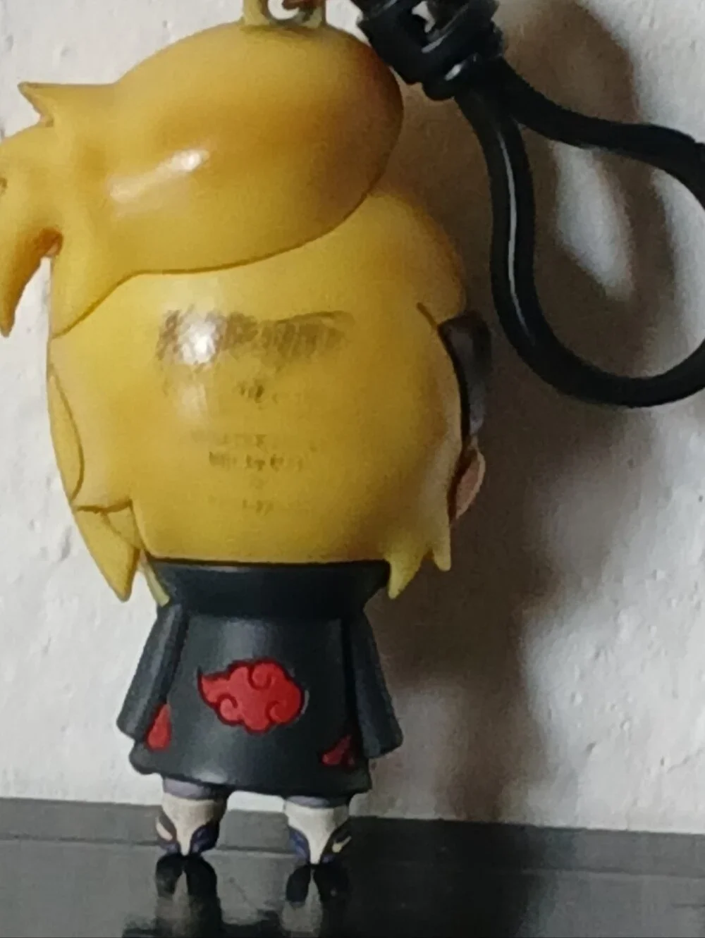 Naruto Shippuden Deidara Figural Bag Clip.